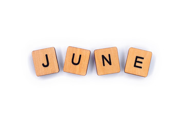 The month of JUNE