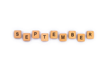 The month of SEPTEMBER