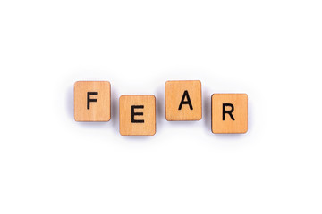 The word FEAR