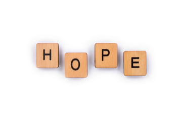 The word HOPE