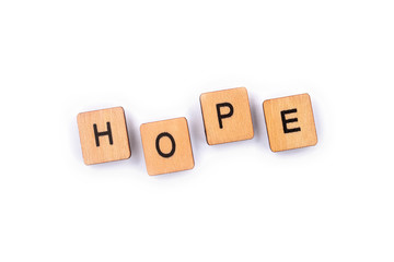 The word HOPE