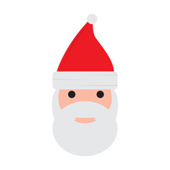 Isolated santa claus avatar. Christmas. Vector illustration design