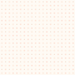 Rose dot pattern. Seamless vector