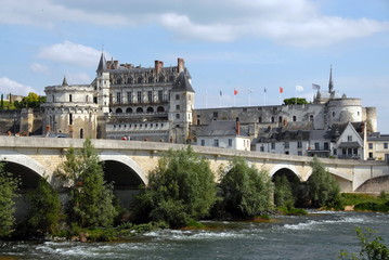 Château Royal d'Amboise surplombe la Loire, 