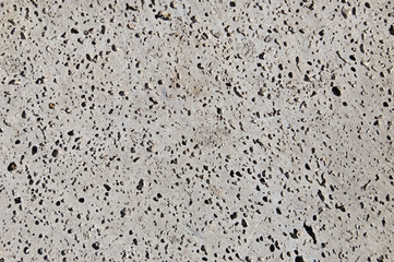 Volcanic stone texture. Pumice cut.