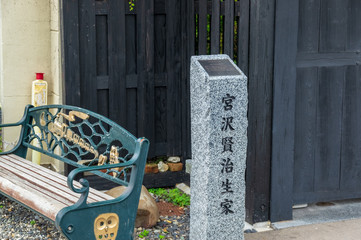岩手県花巻市の町並み