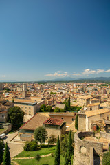 Obraz premium Aufnahmen von Girona in Katalonien Spanien