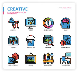 Creative icon set