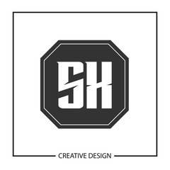 Initial Letter SX Logo Template Design