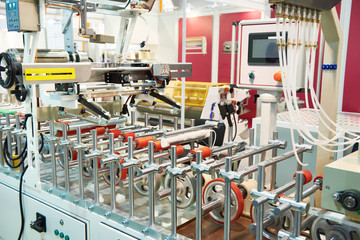 Machine wrap laminates plastic profiles panels furniture