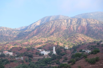 Fototapeta na wymiar Marrocan landscape