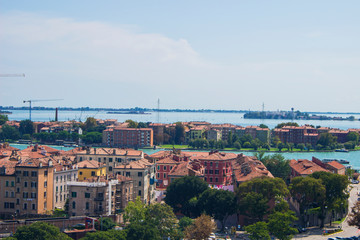 Fototapeta na wymiar view of the city in venic italy