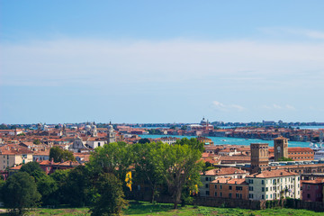 Obraz premium view of the city in venic italy