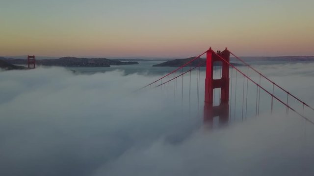 Rolling Fog over the Golden Gate