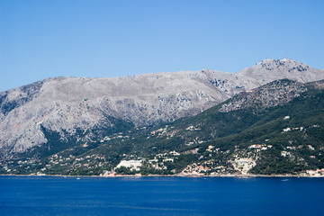 landscape corfu greece