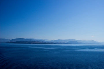 Obraz premium landscape corfu greece