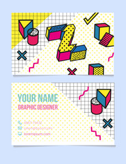 Modern Typographic  Isometric Letter Z. Abstract Memphis Design Background. Vector Trendy Template For Your Posters, Banners, Business Card.