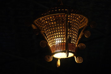 chandelier in a room