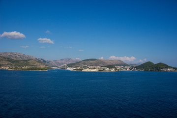 Fototapeta premium Landscape in Dubrovnic, Kroatia