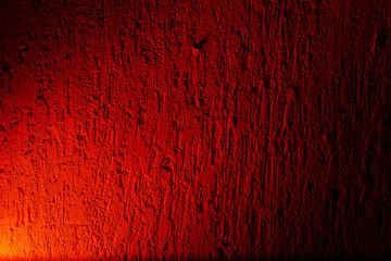 Gradient red background with a touch of orange