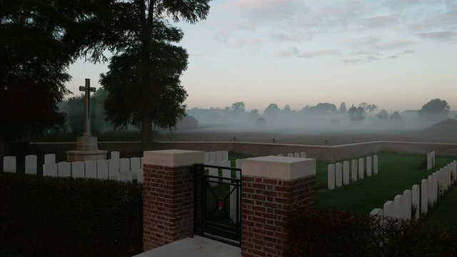 Places of World War One in Belgium: Plugstreet Wood British Military Cemetery