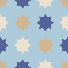 Seamless pattern background with abstract elements, colorful illustration, eps10. Clipping mask applied. This pattern is available as Swatches.