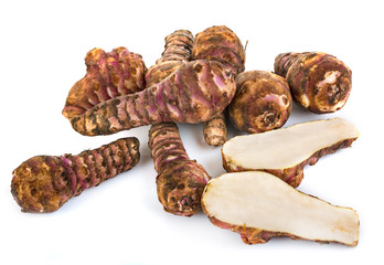 Jerusalem artichoke in studio