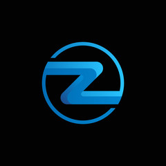Letter Z logo icon symbol vector illustration