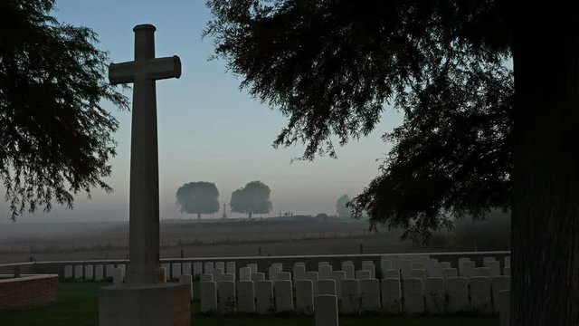 Places of World War One in Belgium: Plugstreet Wood British Military Cemetery