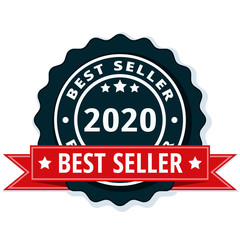 Best Seller 2020 label illustration