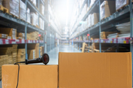 scan bar code check stock warehouse