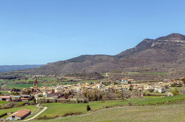 Fototapeta na wymiar Loarre ciity, Aragon, Spain