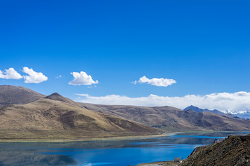 Yamdrok Lake, Tibet, China