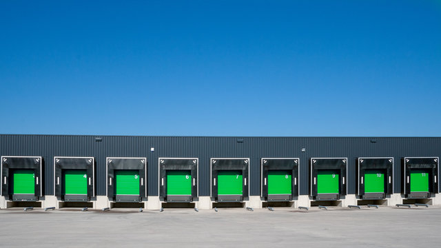 Shutter doors loading docks