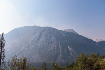 Fototapeta premium Scena z góry w Kolumbii Brytyjskiej w Kanadzie