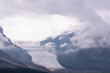Fototapeta na wymiar Saskatchewan Glacier in Canada