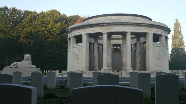 Places of World War One in Belgium: Plugstreet Wood Memorial to the Missing