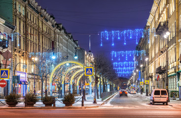 Новогодний Петербург View of the New Year St. Petersburg