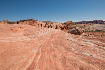 Fototapeta na wymiar sandstone desert landscape