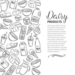 dairy product page design