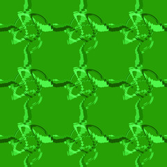 Seamless background pattern with a variety of multicolored lines.