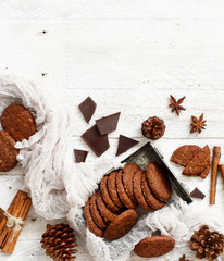 Homemade oatmeal cookies