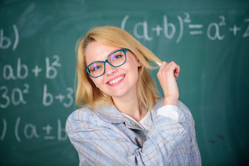Principles can make teaching effective and efficient. Effective teaching involve acquiring relevant knowledge about students. Qualities that make good teacher. Woman teaching near chalkboard
