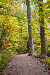 Fototapeta premium Path along the Gorge