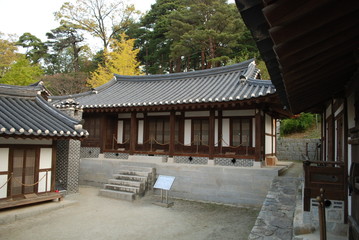 Naklejka premium An old house of Seongyojang