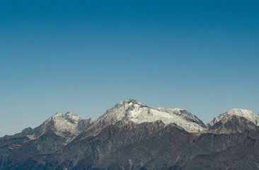 Autumn in the mountains of Krasnaya Polyana
