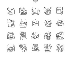 International Unloading Day Well-crafted Pixel Perfect Vector Thin Line Icons 30 2x Grid for Web Graphics and Apps. Simple Minimal Pictogram