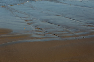 sand in the surf