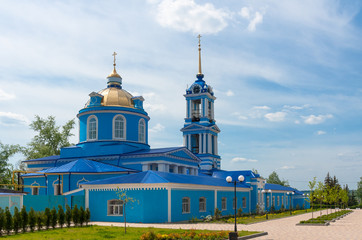 Church of Assumption of Blessed Virgin, Assumption Church (1800) , Zadonsk, Lipetsk Oblast, Russia   