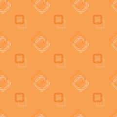 Seamless background pattern with various colored circles.